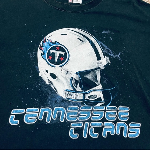 NFL Tennessee Titans Big Logo T-shirt Size XL - Picture 6 of 11